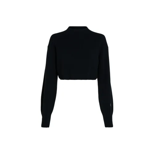 CALVIN KLEIN Свитер Европейская версия Женские Черный