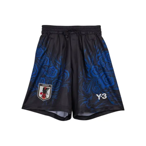 Y 3 JFA Co Branded SERIES Черные Унисекс Футбольные Штаны