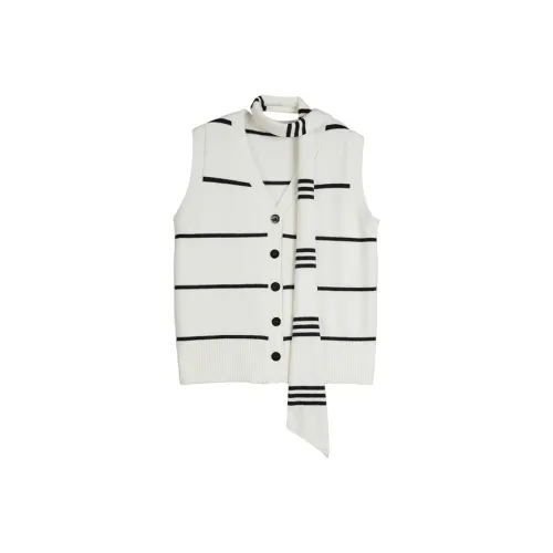 ELLE Свитер Женский Черный Белый