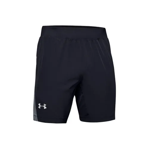 Under Armour Baselin Черный/Серый Мужские спортивные шорты