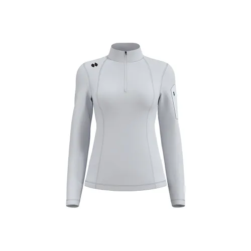 HOTSUIT Длинный рукав Т-рубашка Женская