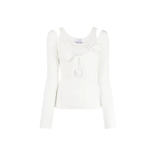 NATASHA ZINKO T-рубашка Женская Айвори