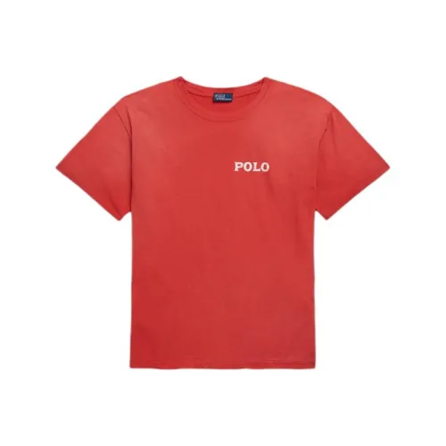 Polo Ralph Lauren SS24 T Рубашка Женская Почтово-красная