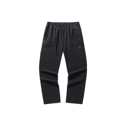 ANTA Outdoor Collection Спортивные брюки Мужские Основной черный