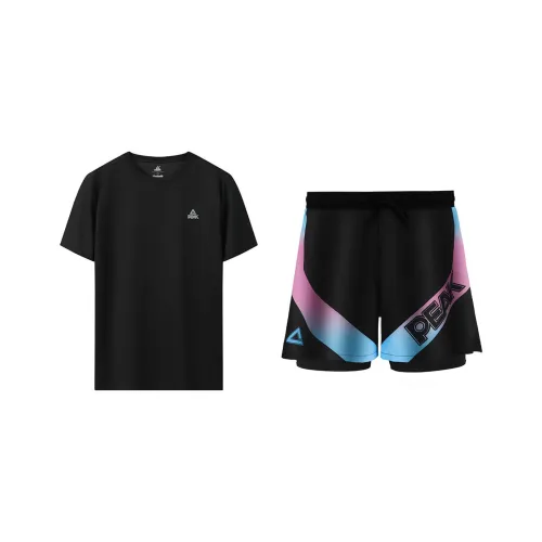 PEAK Плавание Фитнес Комплект Унисекс Черный