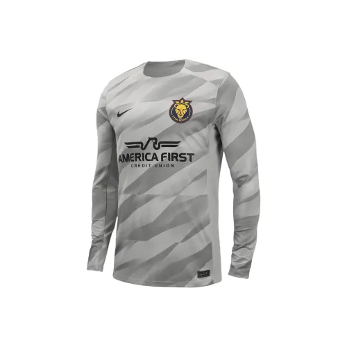 nike Футбол Джерси Мужской Волчий Серый С рельефом Серый