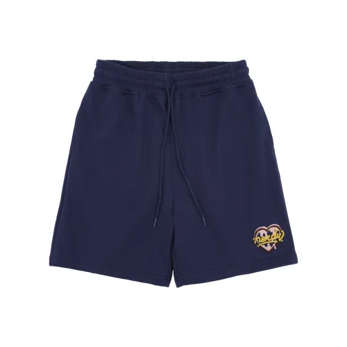 NERDY SS24 Повседневные шорты унисекс темно-синий