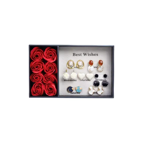 Taste the color Alloy Earrings Women's