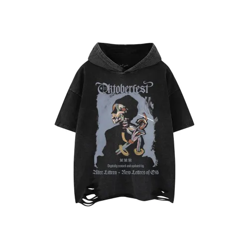 YEARNED Черная Унисекс Футболка