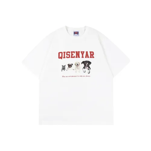 QISENYAR Унисекс Футболка