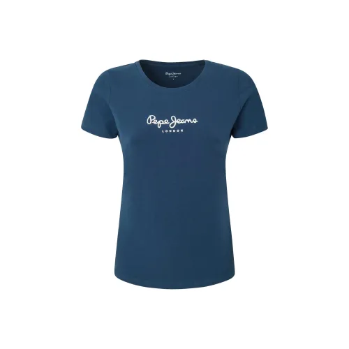 Pepe Jeans Женские футболки темно-синего цвета