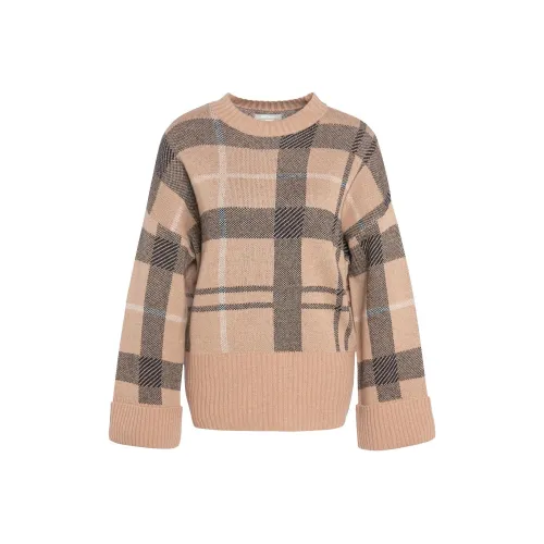 BARBOUR Adela Вязаный Свитер JUMPER Свитер Женский Светло-Коричневый