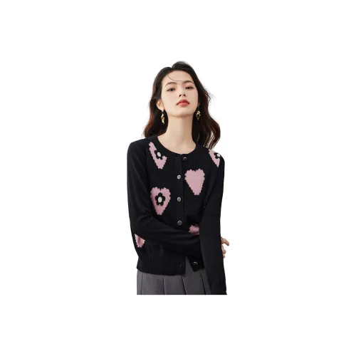 CARBAMMI Черные Женские Свитеры