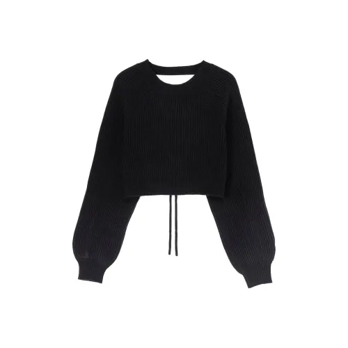 Yohji Yamamoto Черные Женские Свитера