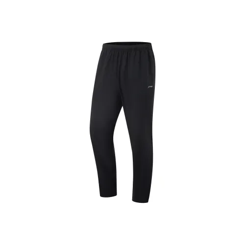 LINING Fitness Series Мужские спортивные брюки черного цвета