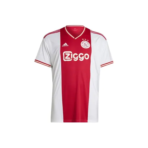 Adidas Ретро Футбольные Джерси Мужские Cang Красный Белый