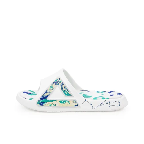 PEAK Tai Ji1,0 EVA Тихий Противоскользящий Устойчивый к истиранию Слипоны Унисекс Белый Синий