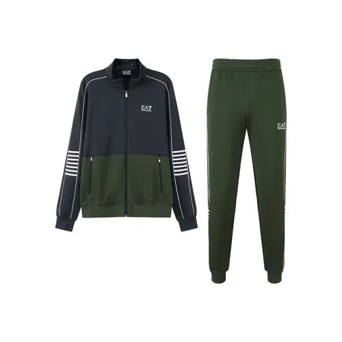 EMPORIO ARMANI EA7 SS24 Повседневная Спортивная Одежда Мужская Многоцветная