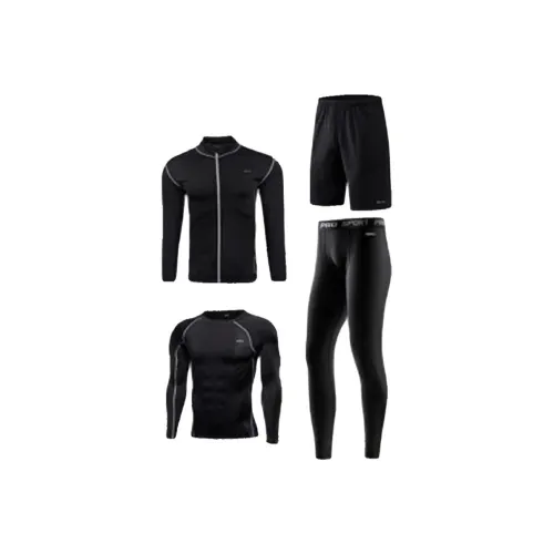 MESUCA Черный Мужской Фитнес Комплект