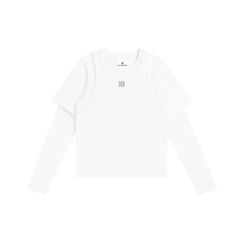 CALLED BACK T-рубашка Женская Белая