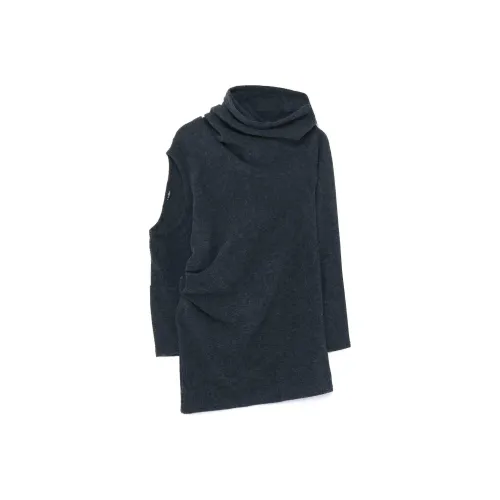 Yohji Yamamoto Серые Женские Свитера