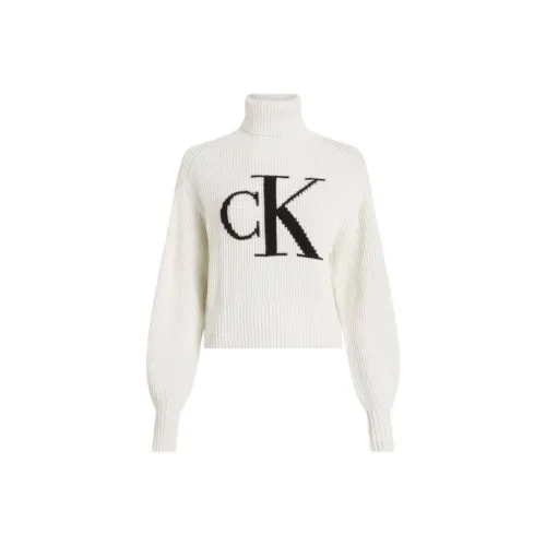Calvin Klein Белые Женские Свитеры