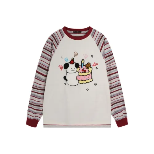 Vine Color Белый и красный Унисекс Футболки