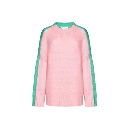 JW Anderson Розовые Женские Свитеры