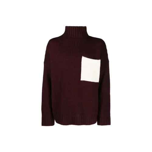 JW Anderson Белый и красный Женские Свитеры