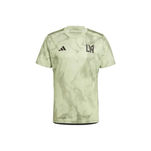 Adidas LAFC 23 24 Away Jersey Футбол Джерси Фанатская версия Лос-Анджелес Away Мужской Лайм