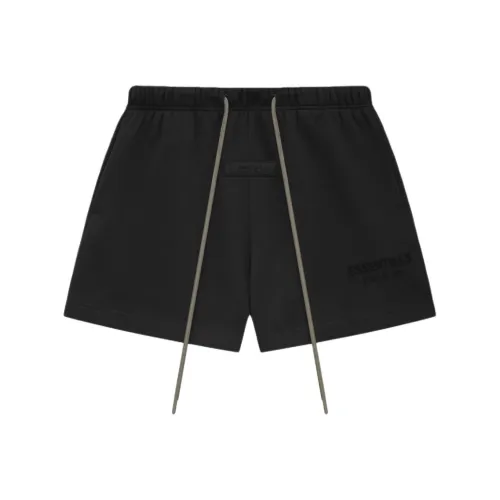 Fear of God ESSENTIALS 2024 Summer Collection SS24 Sweatshort Повседневные шорты Мужские Темно-деревянный черный Черный