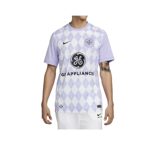 Nike Гонки Louisville FC 2024 Stadium Primary Футбол Джерси Мужской Лаванда Спрей