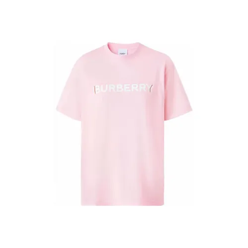 Burberry Стандартная T-рубашка Женская Розовая