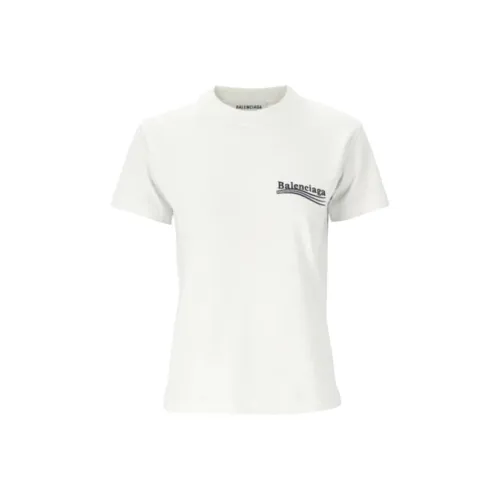Balenciaga T-Shirt Женская Бежевая