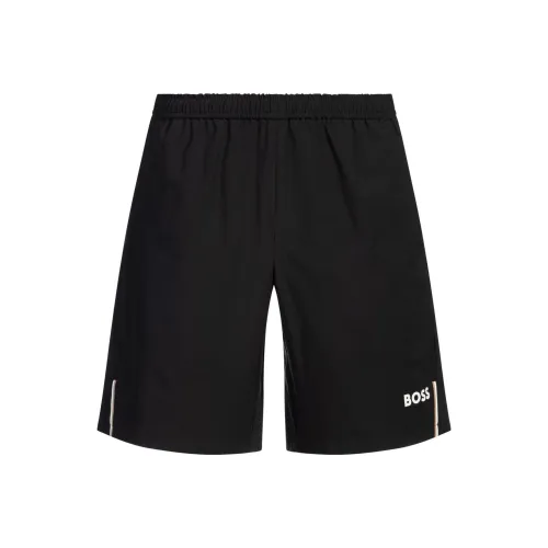 Hugo Boss Черные Мужские Спортивные Шорты