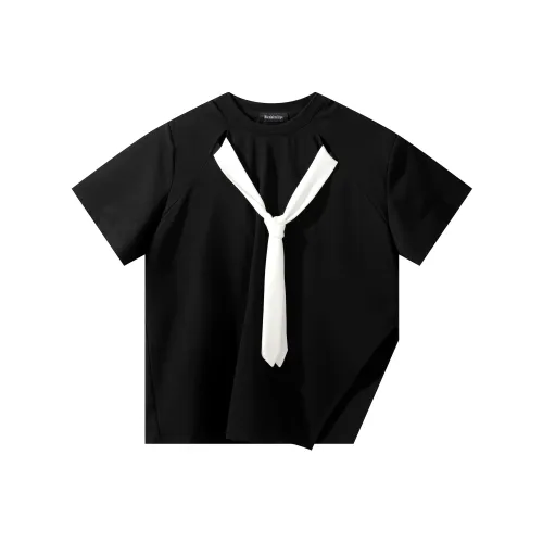 BIENKIMIIYE Черный Женские Короткие Топы