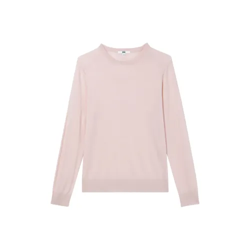 UNIQLO Свитер Женский Пастельный Розовый