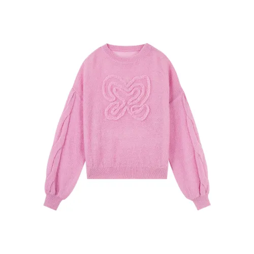 COCOON Свитер Женский Розовый Фиолетовый