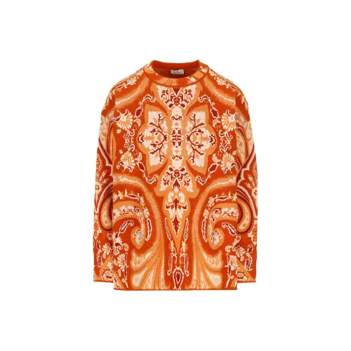 ETRO Женские свитеры красного цвета