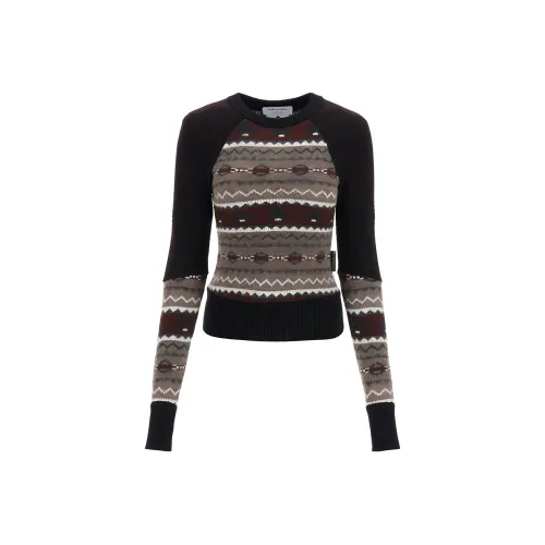 Marine Serre FW22 Свитер Женский Черный