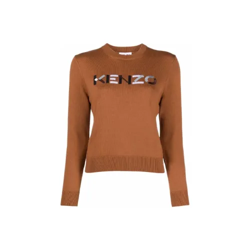 KENZO Коричневые Женские Свитеры
