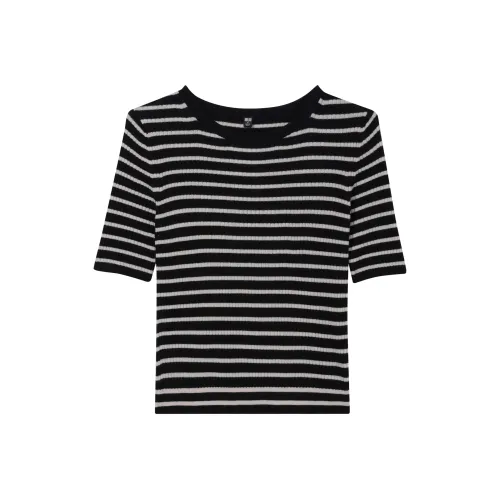 UNIQLO Черные Женские Свитеры