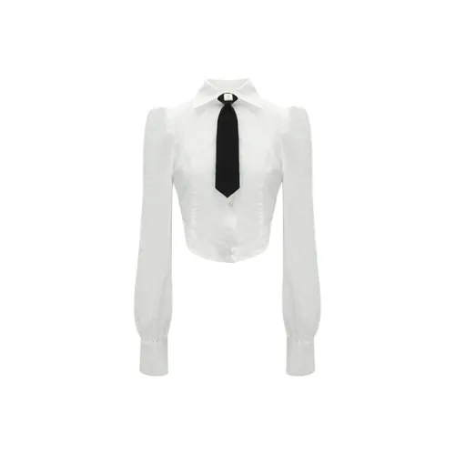 Ladiesfirst Белый Женские Короткие Топы