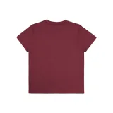 Бордовый Фиолетовый С принтом