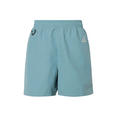 Nike ACG 'Reservoir Овца' Повседневные шорты Мужские Джинсовый синий Зеленый