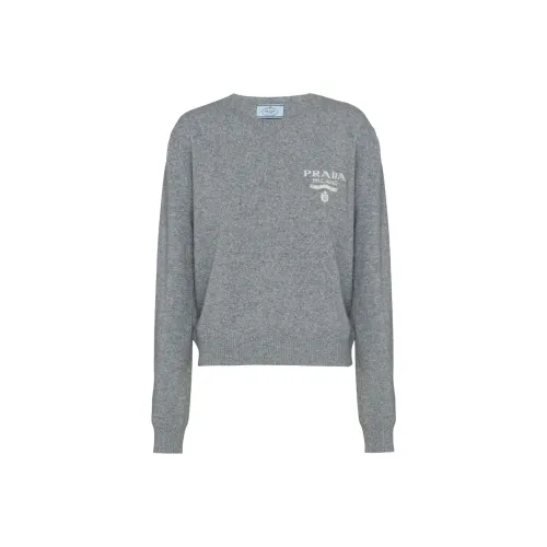 PRADA FW23 Свитер Женский Серый