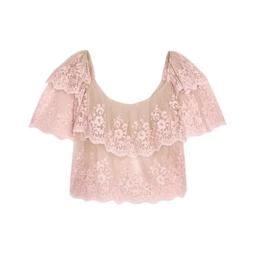 ZARA Розовые Женские Футболки