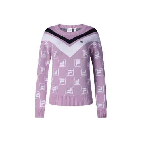 FILA Фиолетовые Женские Свитеры