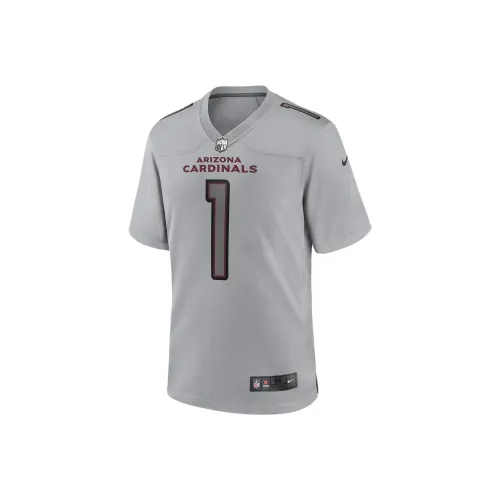 Nike Модный FOOTBALL JERSEY Регби Джерси Arizona Cardinals Kyler Murray Мужской Серый
