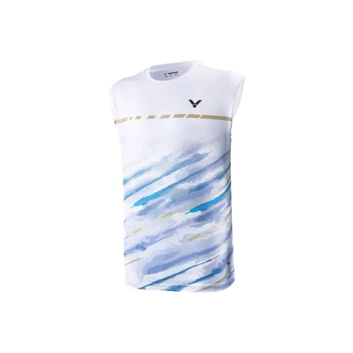 Victor White Men's Badminton Jersey  
Victor Белый Мужской Бадминтонный Джерси